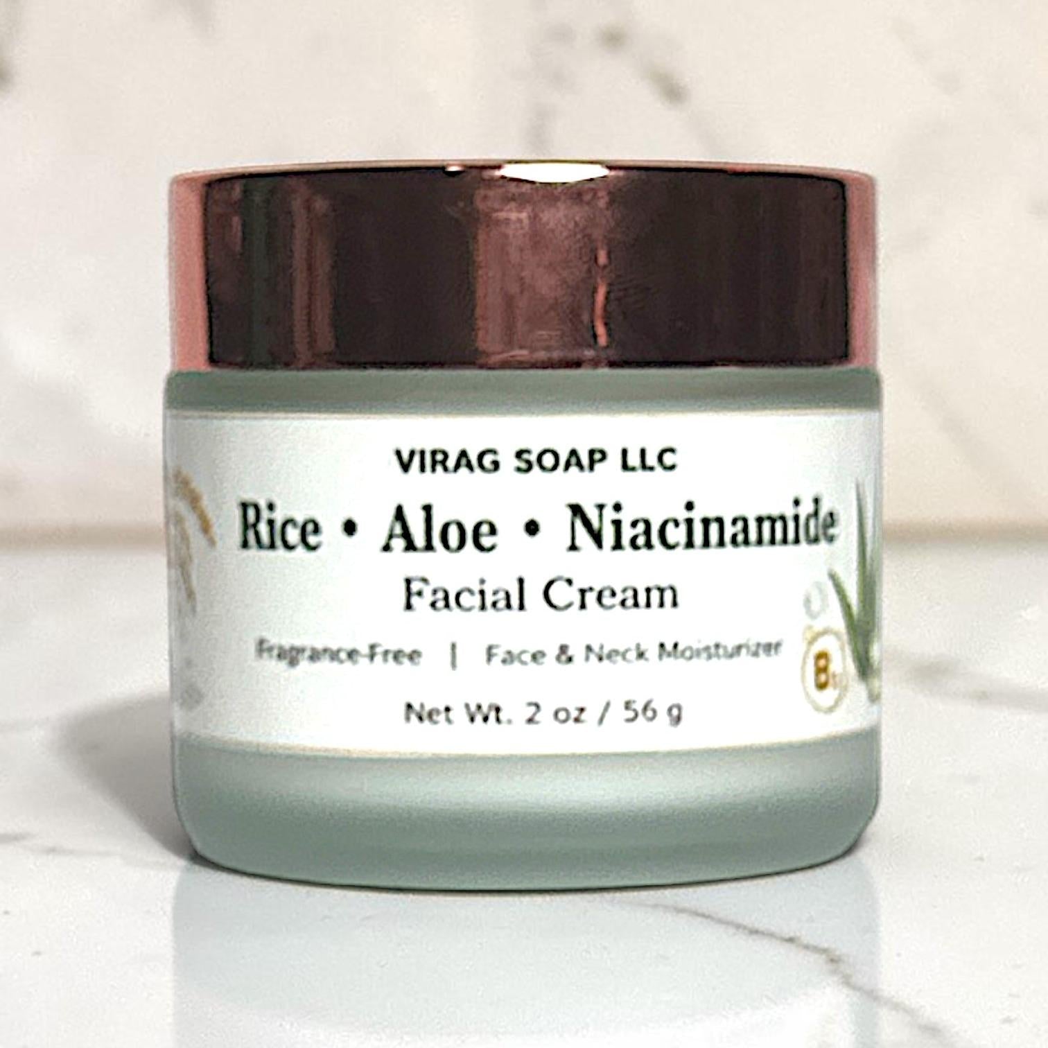 Rice, Aloe, Niacinamide