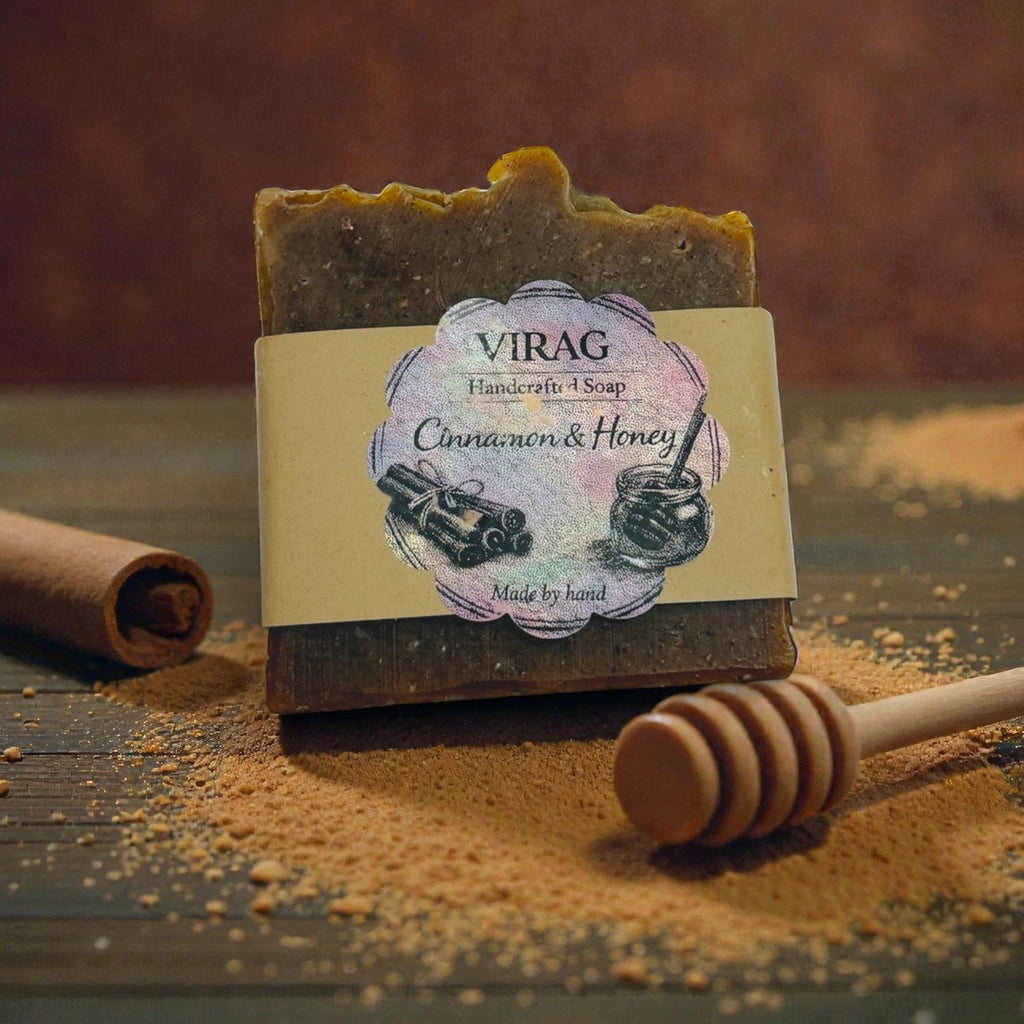 Handmade Cinnamon & Honey Soap