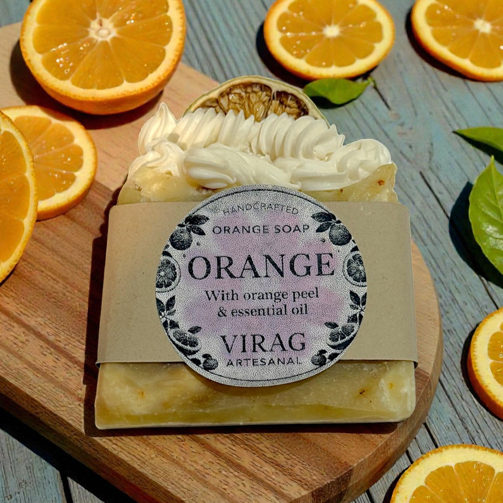 Handmade Orange Soap