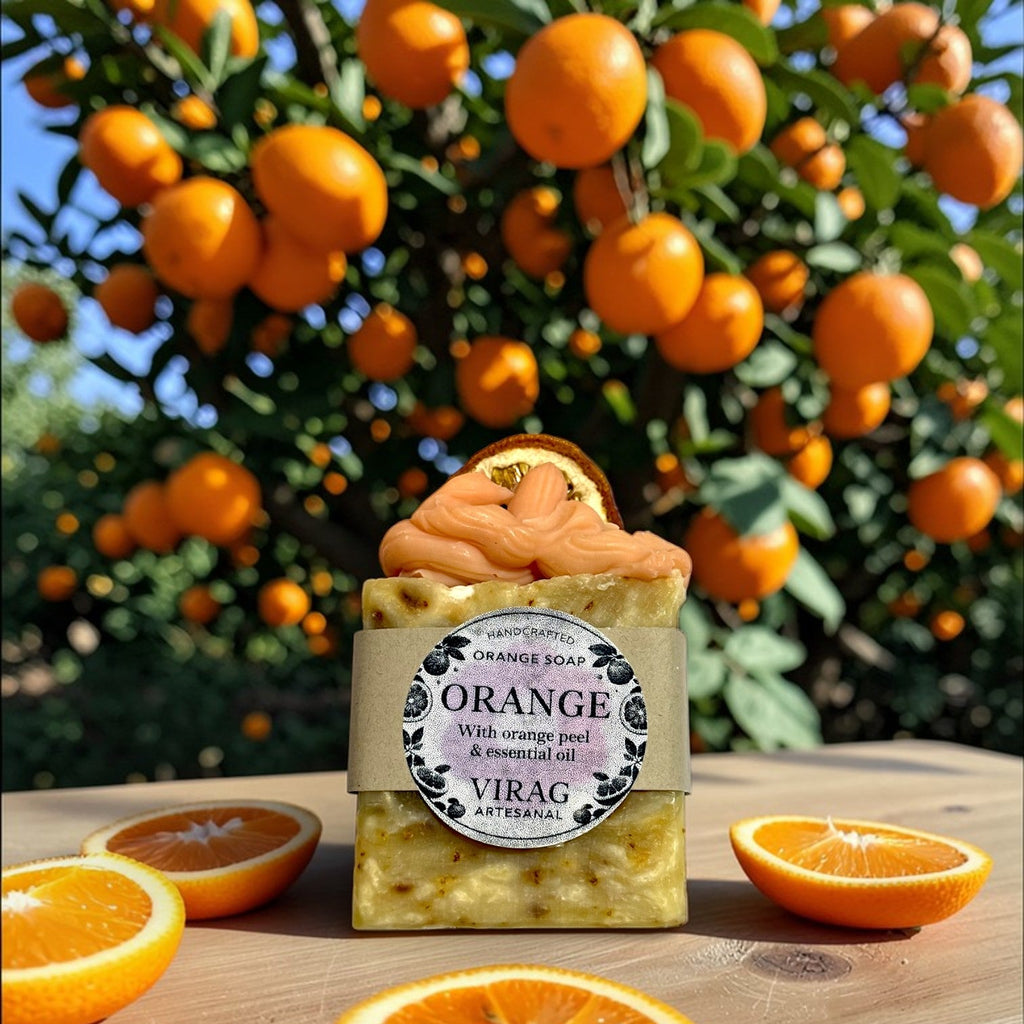 Handmade Orange Soap