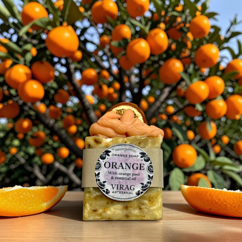 Handmade Orange Soap